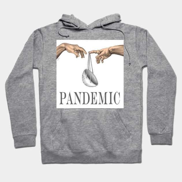 A H1N1 Pandemic (Ben Heine) Hoodie by benheineart